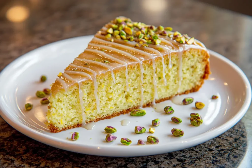 Delicious Lemon Pistachio Cake
